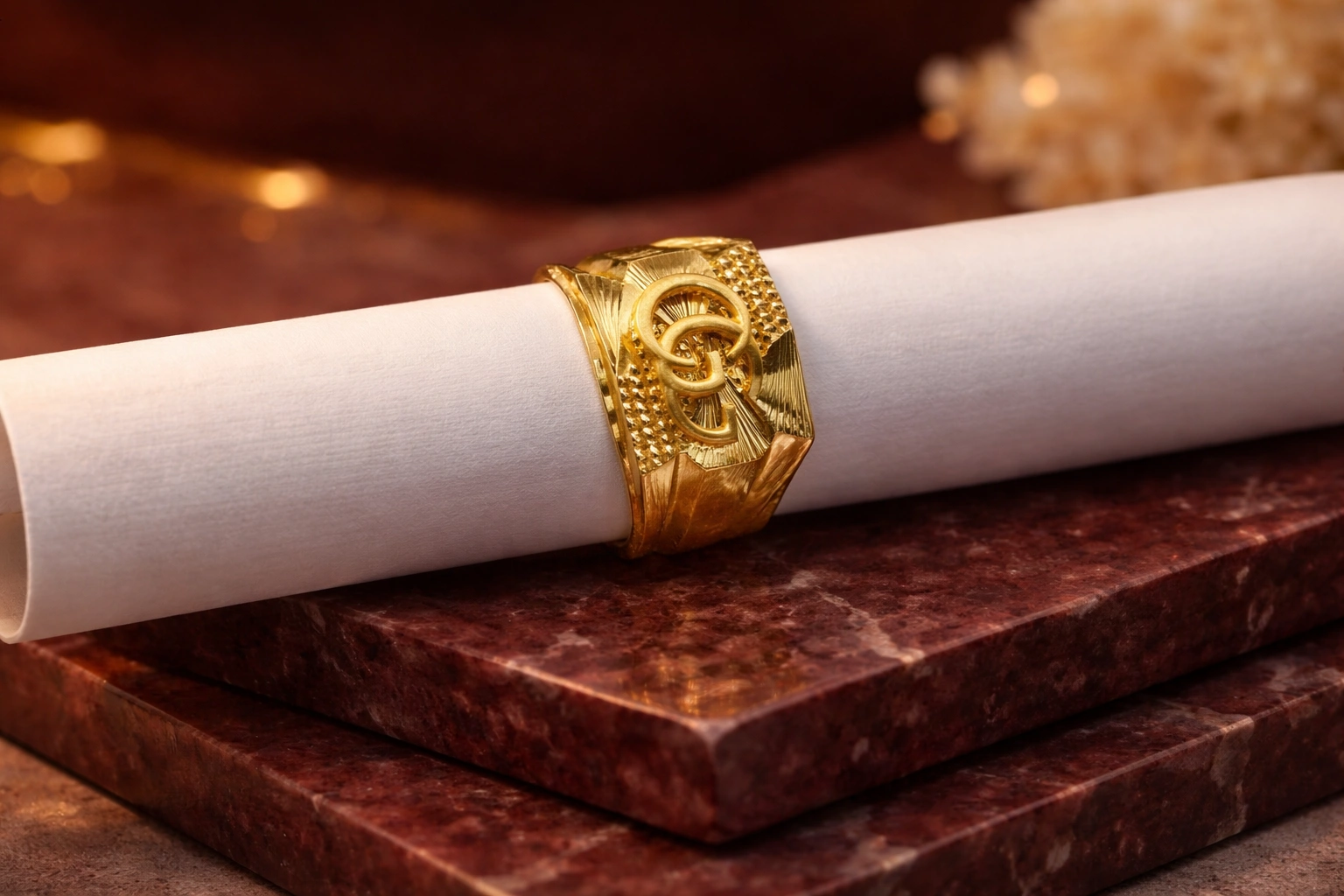 Ornate Gold Ring