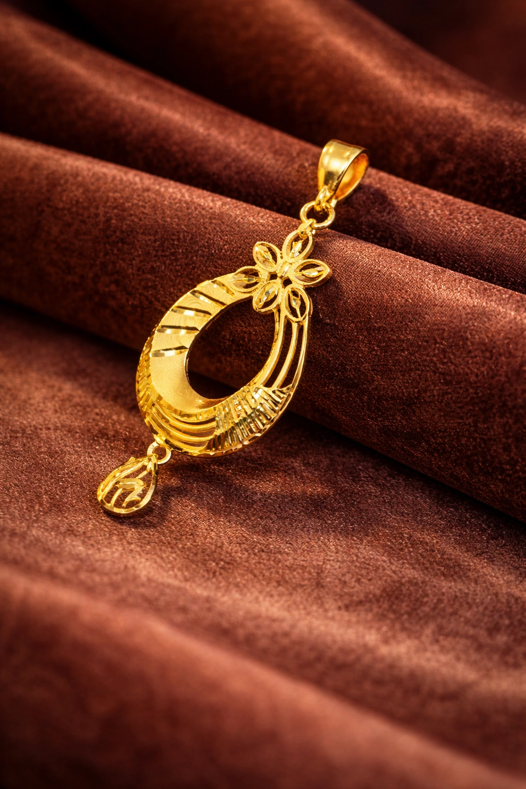 Ornate Gold Pendant