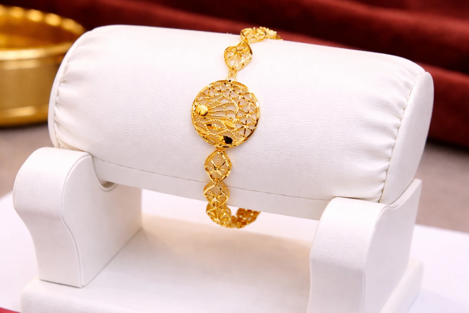 Ornate Gold Bracelet