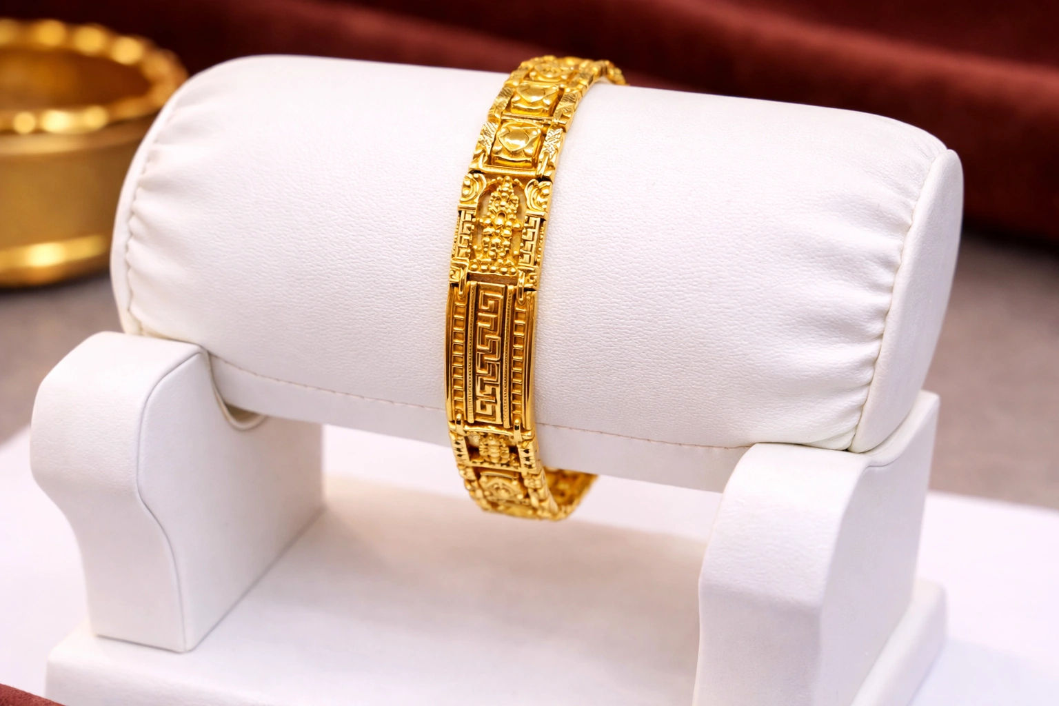 Ornate Gold Bangle