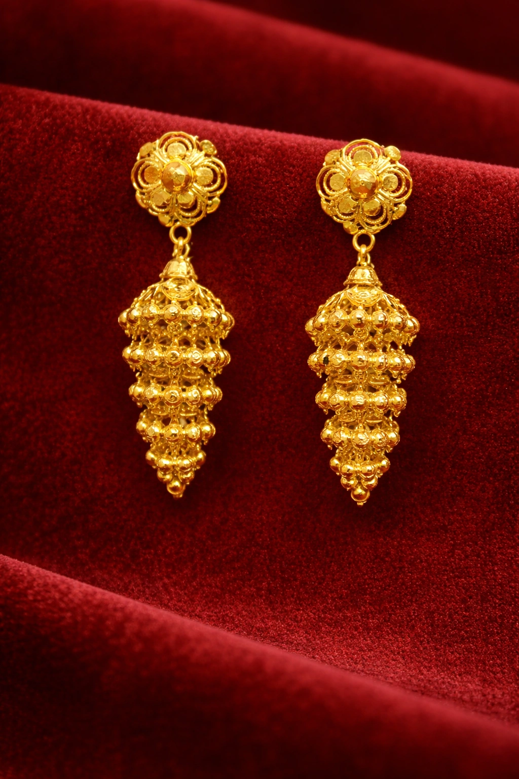 Ornate Gold Earring